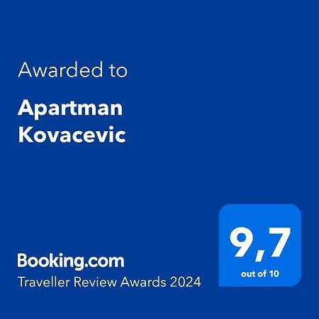 Apartman Kovacevic Daire Bar Dış mekan fotoğraf